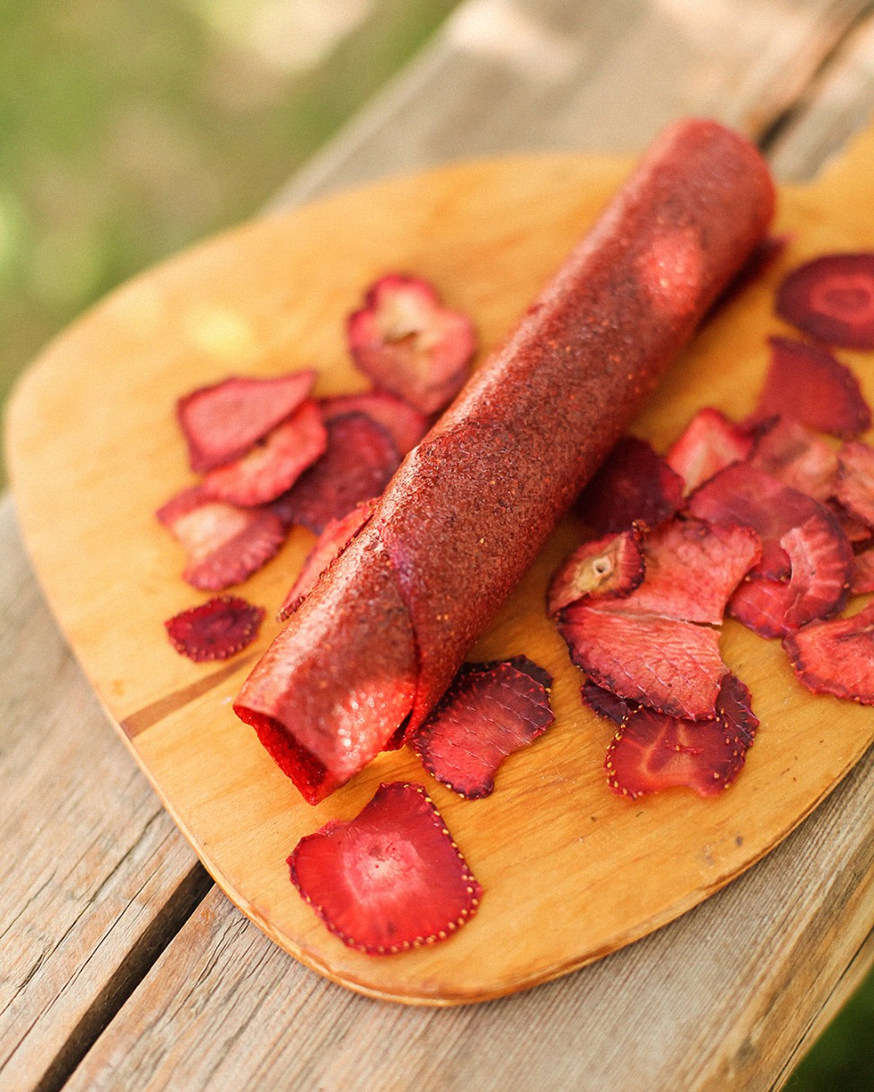 Пастила клубника - мед, 1 лист